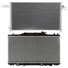 Radiator & AC Condenser Cooling Kit For Acura RSX 2002 2002 2003 2004-2006