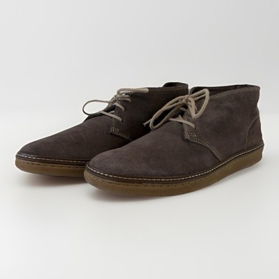 Johnston & Murphy Wallace Chukka Boots Taupe Suede 25-2049 Mens Sz 10M Shoes E15