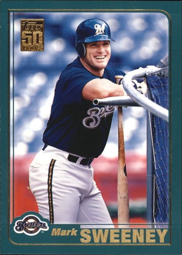 2001 Topps Mark Sweeney #587 card