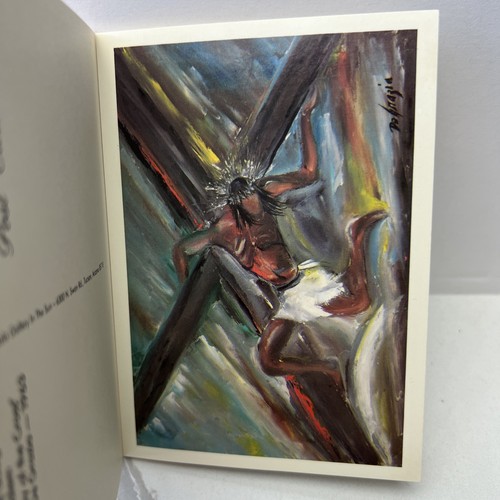 DeGrazia Postkartenset Der Kreuzweg KOMPLETT 15 religiöse Kunstkarten Vintage - Bild 12 von 18