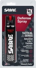 SABRE Magnum 3-in-1 Pepper Spray M-120L - Police Strength Tactical Size 4.36 oz