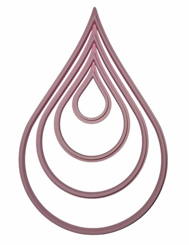 Quilling Tool, Tropfen - 4er Set - Picture 2 of 4