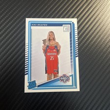 2025 Panini Donruss WNBA Kiki Iriafen #94 Rated Rookie Washington Mystics