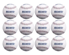 Leather Pitching Machine Baseballs | Durable Leather Construction for Consistent