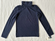 NWT Ralph Lauren Navy Blue Cotton Blend Turtleneck Basic Children  s Unisex S 7