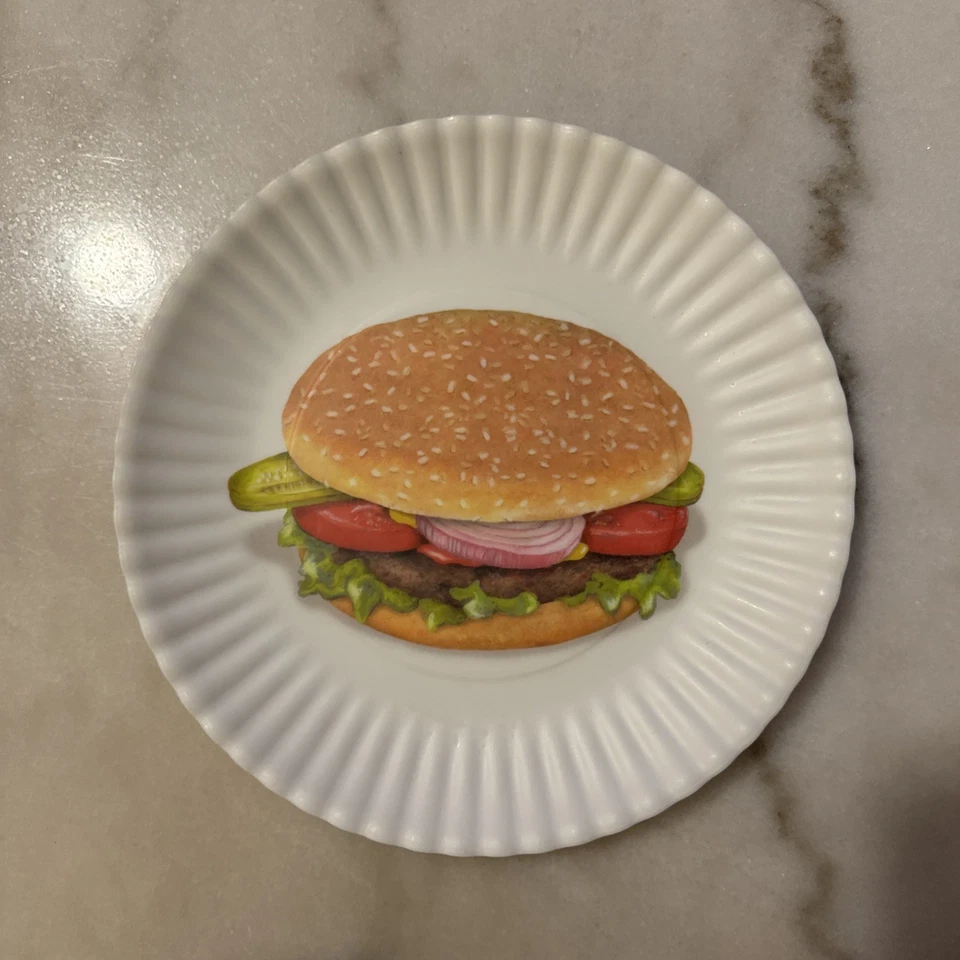 Juego de 4 platos de melamina de 9 pulgadas Mary Lake Thompson para barbacoa picnic Foto 2 de 4