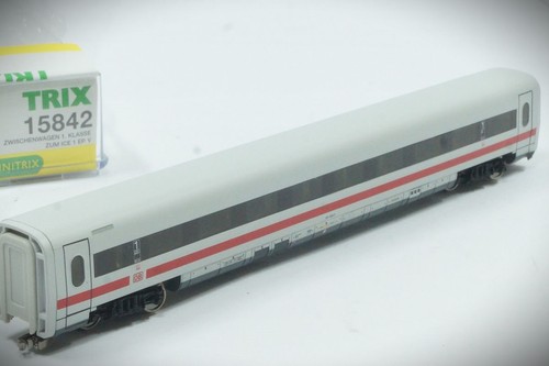 1:160 N Minitrix 15842 Zwischenwagen ICE, 1. Klasse  801 022-5 DB/AG in OVP (B) | Zustand: Gebraucht