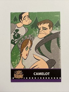 CAMELOT Spring 2017 Edition LIGHTS OF BROADWAY Show Cards TRADING CARD! Musical