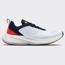 Zapatos de carreras APL RED BULL Techloom Dream blancos/azul marino/rojo para mujer talla 5
