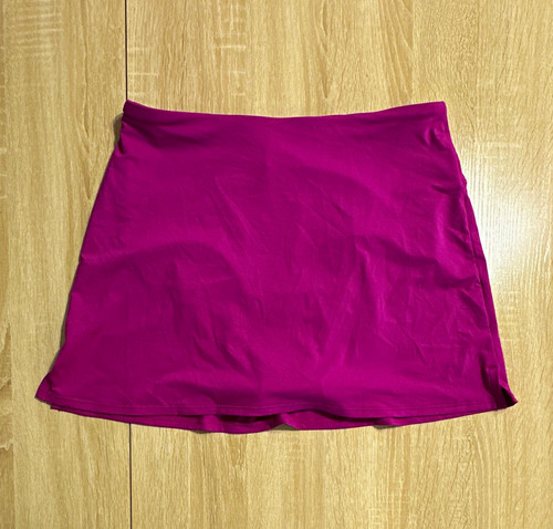 Athleta Women’s Purple Athletic Skort Size Small Stretch Zip Pocket