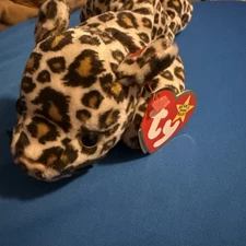Ty Beanie Babies Freckles the Spotted Leopard Plush Toy - 4066