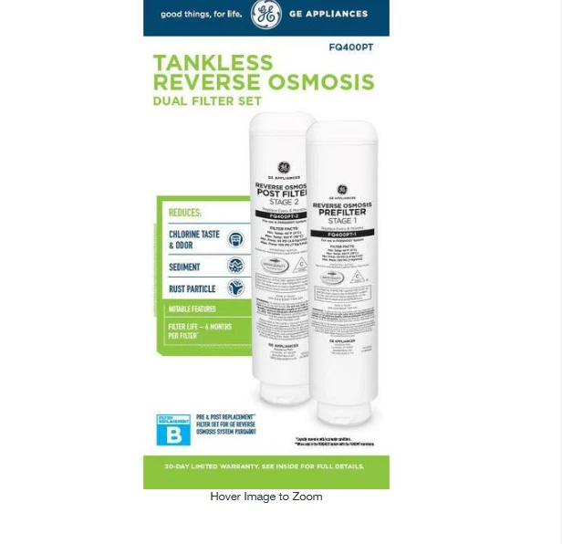 GE Reverse. Osmosis Under Sink Replacement Filter #1 - Image 3 of 3