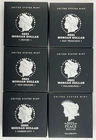 2021 Morgan & Peace Silver Dollar 6 COIN SET OGP COA - Carson City, NO, S, D, P