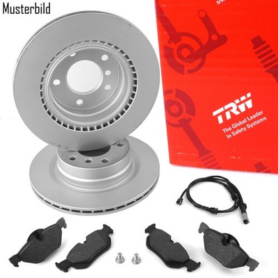 TRW Bremsscheiben Bremsbeläge Vorne für AUDI A3 SEAT SKODA VW Golf 7 8 Tiguan AD