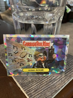 2022 Topps Chrome Garbage Pail Kids Series 5 Atomic Refractors Audio Augie