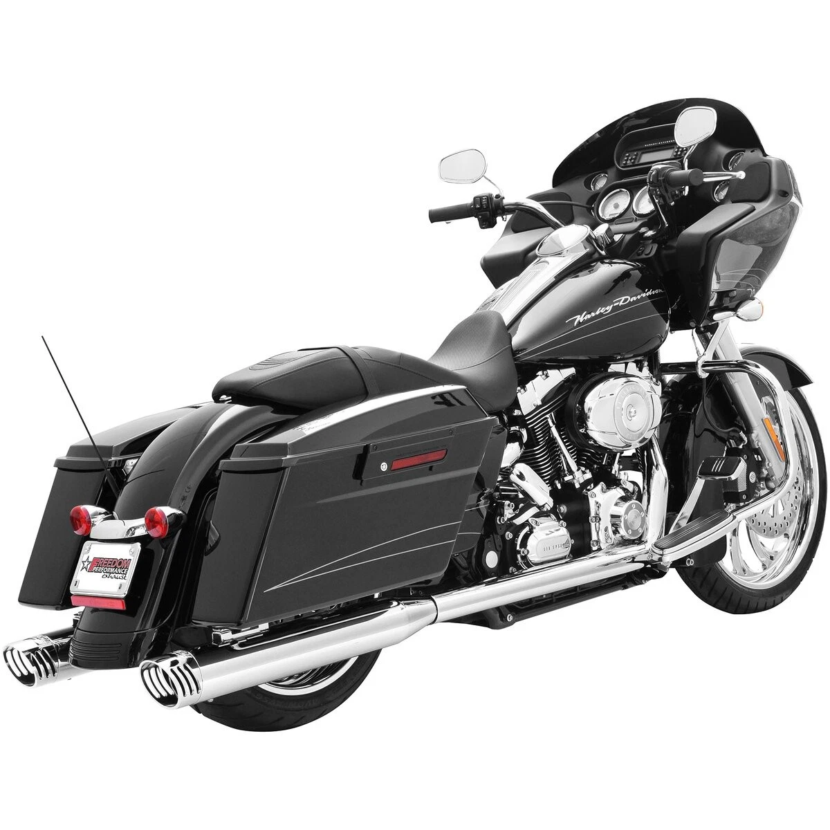 Freedom Performance 4in. Length Motorcycle Silencers, Mufflers and