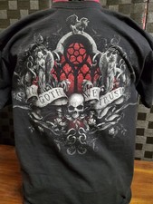Siral Direct Gothic T Shirt, Men's Size L