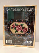 National Yarn Crafts R854 Elegance Latch Hook Kit w/ Printed Canvas Yarn