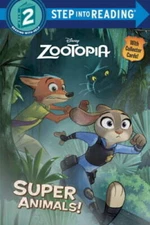 Super Animals! (Disney Zootopia) (Step into Reading) - Paperback - GOOD