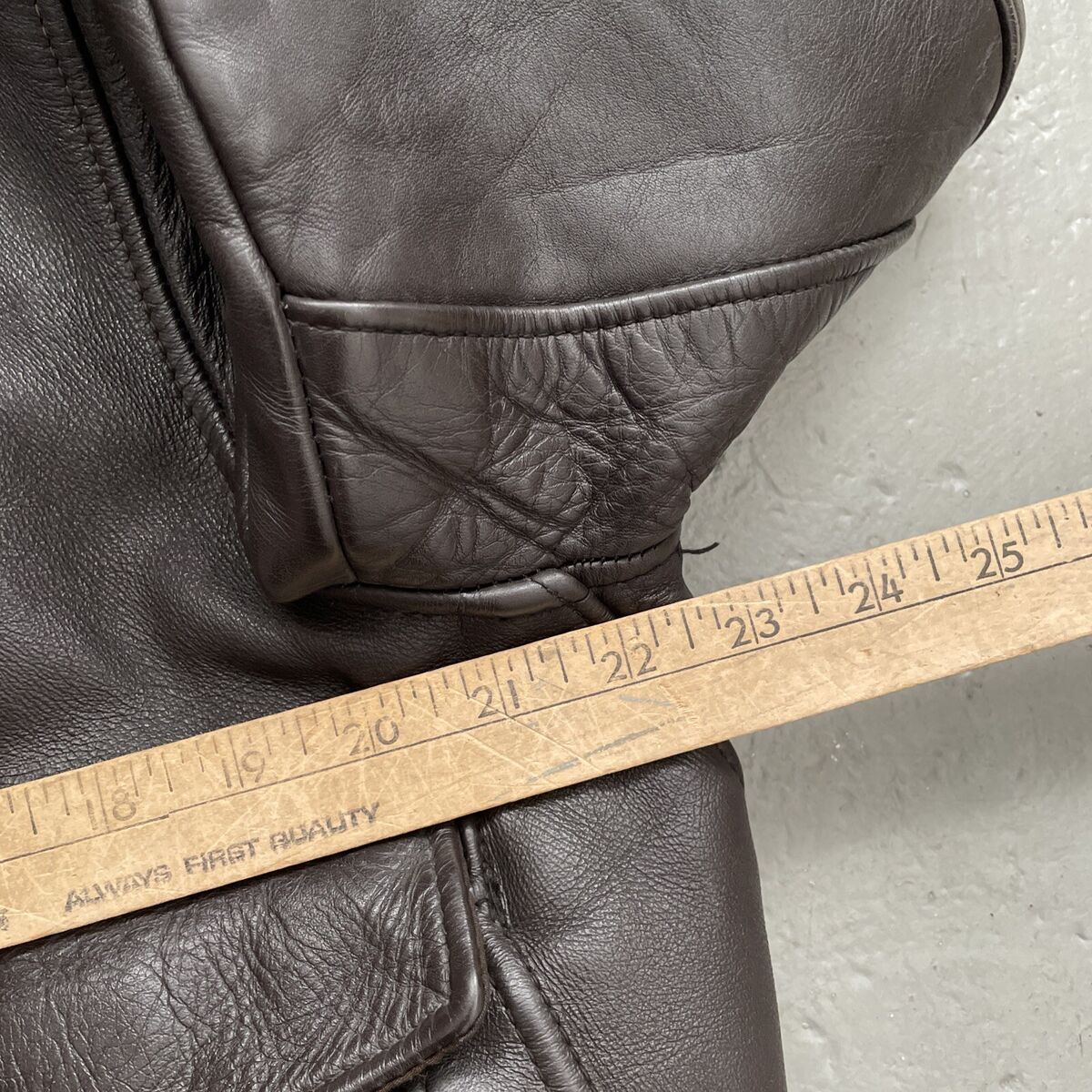 Vintage Schott IS-674-MS Leather Shearling Lined Bomber Vintage Schott IS-674-MS Leather Shearling Lined Bomber