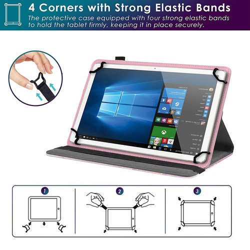 *360°Universal Schutzhülle für 7-8 Zoll Tablet Drehbar Verstellbare Case Cover - Bild 50 von 63
