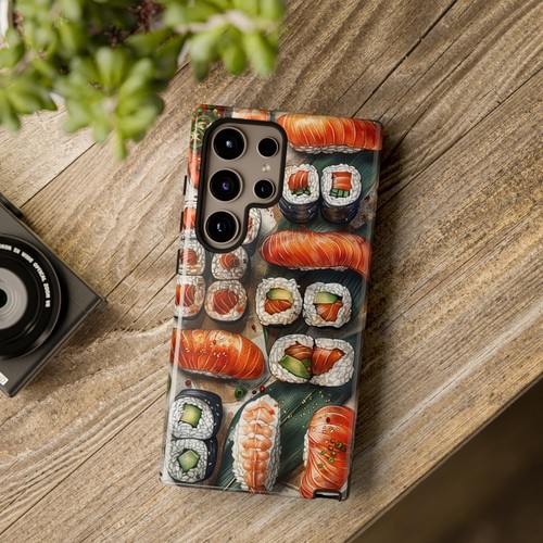 Sushi Roll Sashimi Platter Phone Case for iPhone, Samsung Galaxy, Pixel - 第 99/175 張圖片