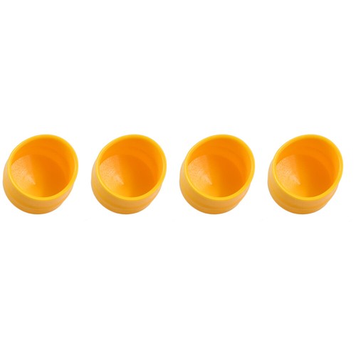 (4 Pack) Front Wheel Bearing Hub Caps fits John Deere M143338 Lawn Mower Tractor - Picture 6 of 7
