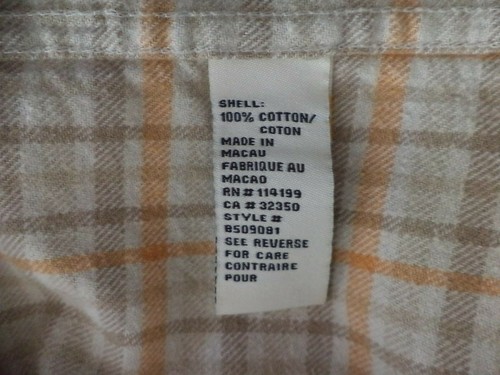 Quiksilver Edition Comfort Fit Plaid Flannel Cotton Men's Shirt Size L Vintage - Picture 9 of 10