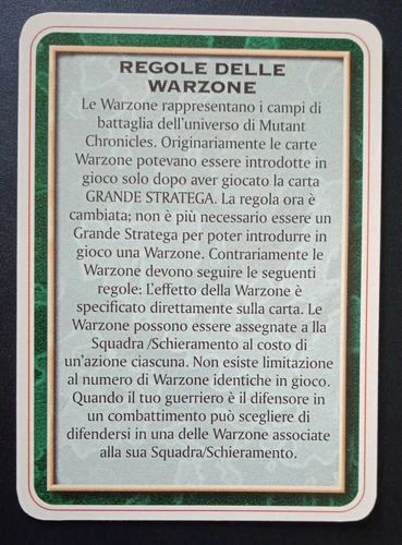 Mutant Chronicles Doomtrooper carte ita it tcg gcc - Foto 35 di 40