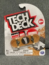 **NEW SEALED** Tech Deck Skateboard Fingerboard Rare Hopps Wood Grain