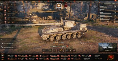 WOT account on EU - The best 12 lvl X & 13 Lvl 8 Gold Tank - Picture 4 of 6