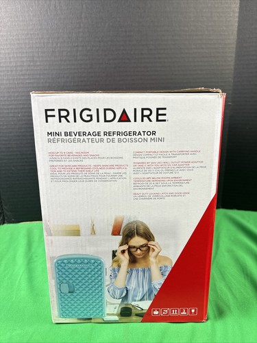 Frigidaire Diamond 9 Can Mini Beverage & Skin Care Cooler Blue - Bild 4 von 4