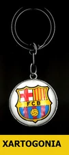 KEYCHAIN, KEYRING, BARCELONA FC, FOOTBALL CLUB