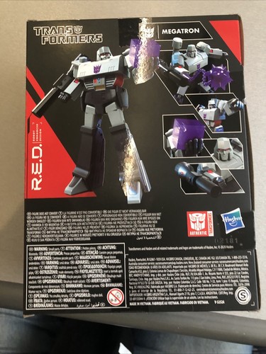 Transformers Generations R.E.D G1 6” Megatron Action Figure NIB - Picture 2 of 2