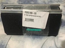 Rooftop Pipe Support Block Highcraft STC-10T 5-3/4 x 9-3/4 in with Strut