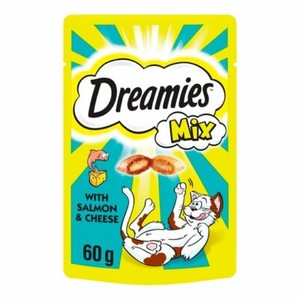 Dreamies mixup Salmon/Cheese 60g (4008429055287)