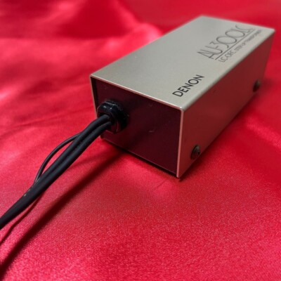 デノン (DL-103等用に) 昇圧トランス AU-300LC 動作品 良品 Denon AU-300LC MC Cartridge Step Up Transformer For DL-103