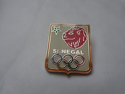 London 2012 Olympische Spiele - Senegal Team Emaille Offizielles Pin Abzeichen