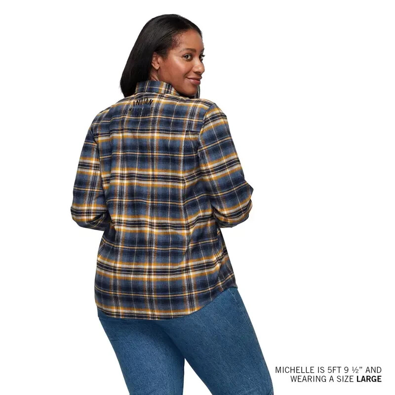 トップス YU INDIAN Women's Kansas Plaid Shirt, Navy Item #: 283343406 L