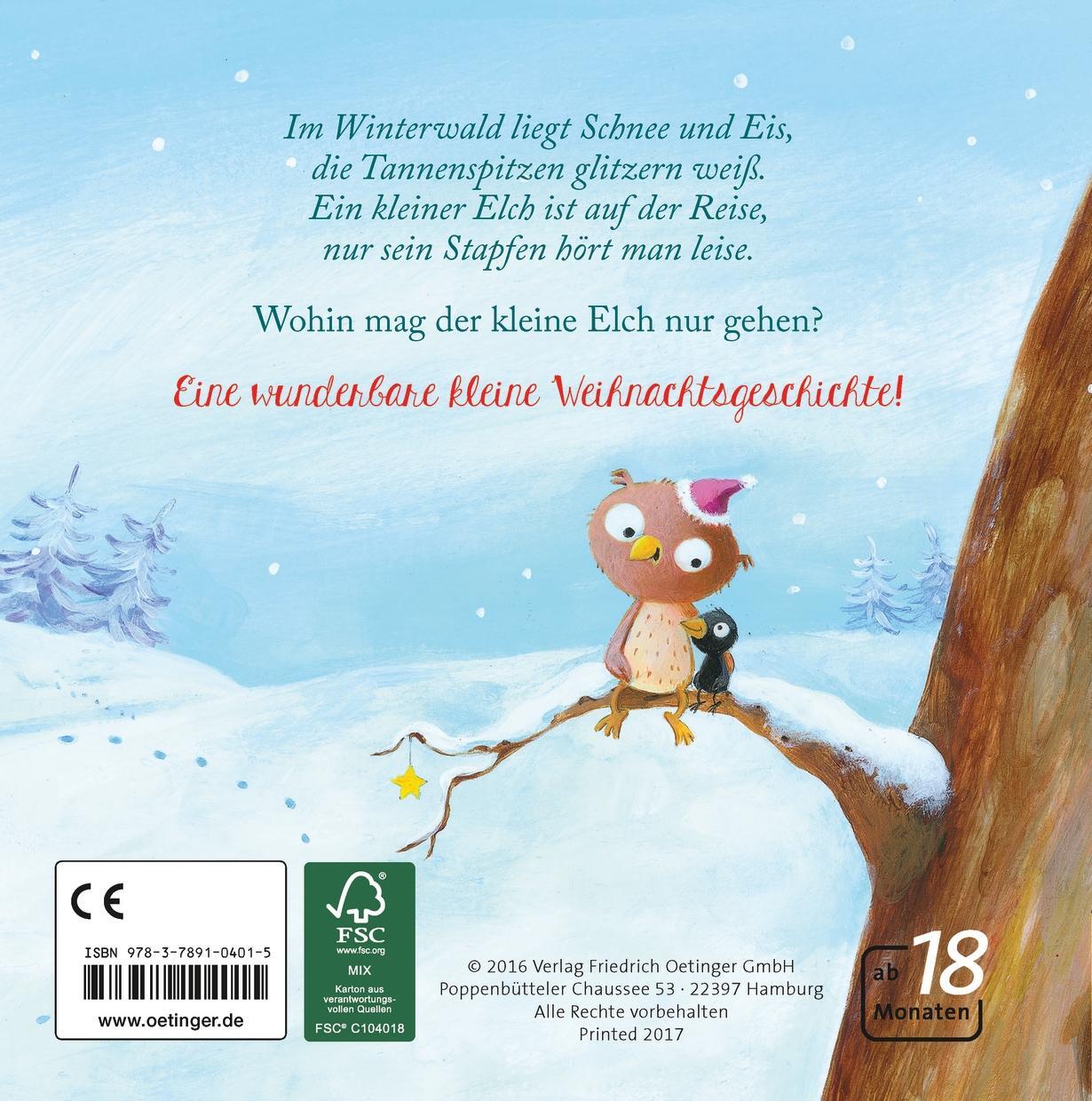 Thumbnail - Frohe Weihnachten, Kleiner Elch Anne-kristin Zur Brügge