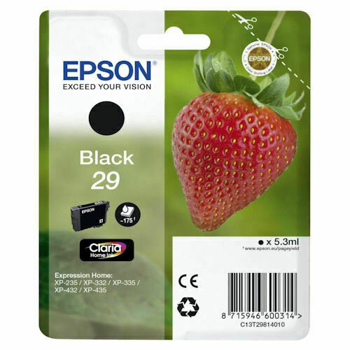 Epson 29 & 29XL Strawberry Genuine C/M/Y/K Ink Cartridges XP45 XP245 XP-342 LOT - Picture 3 of 12