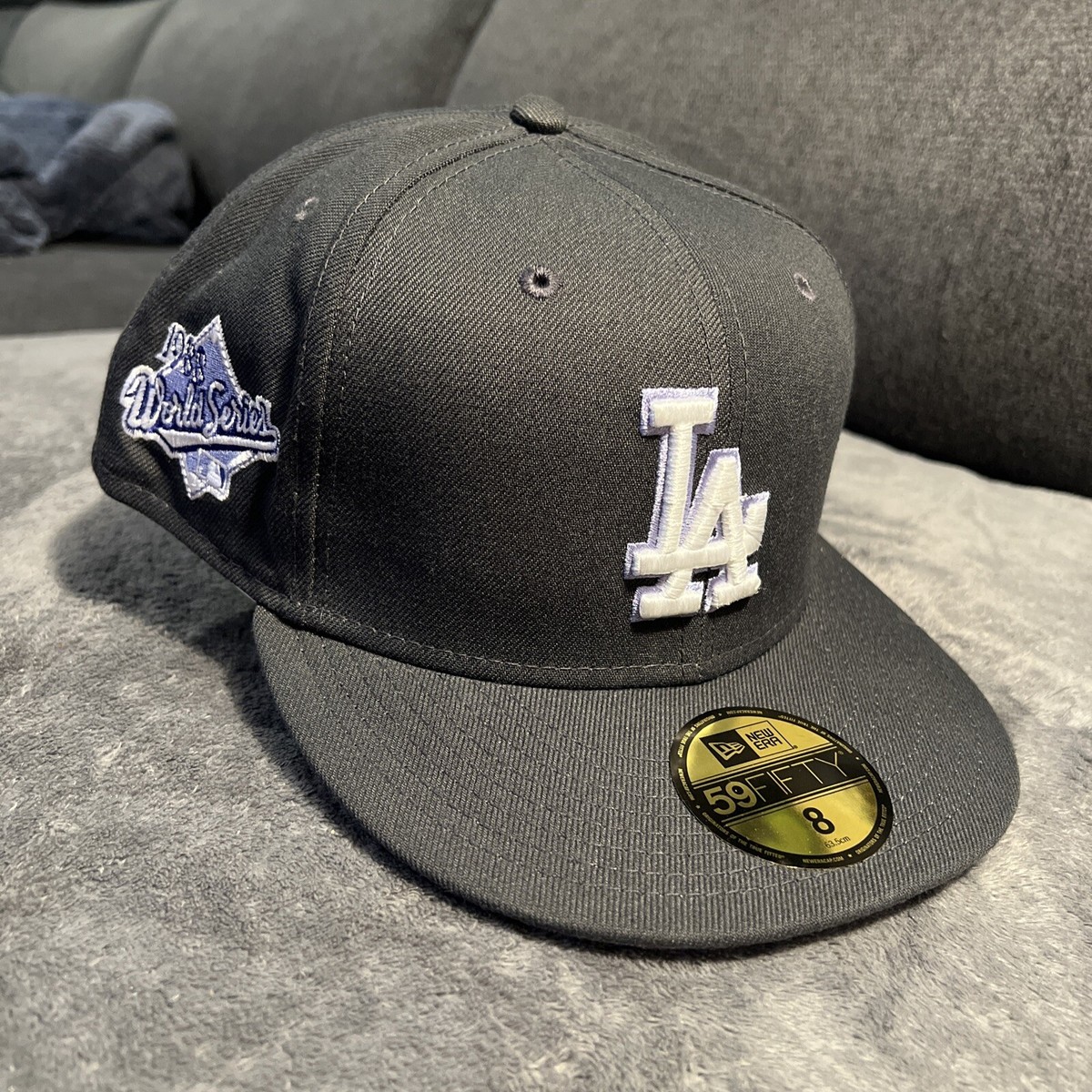 NEW! LA Dodgers New Era 59Fifty Fitted Hat 1988 World Series NEW! LA Dodgers New Era 59Fifty Fitted Hat 1988 World Series