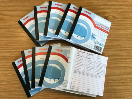 50 Duplicate page Nil Defect Lorry HGV TRAILER Drivers Check Book Pack of 10 - Picture 1 of 3