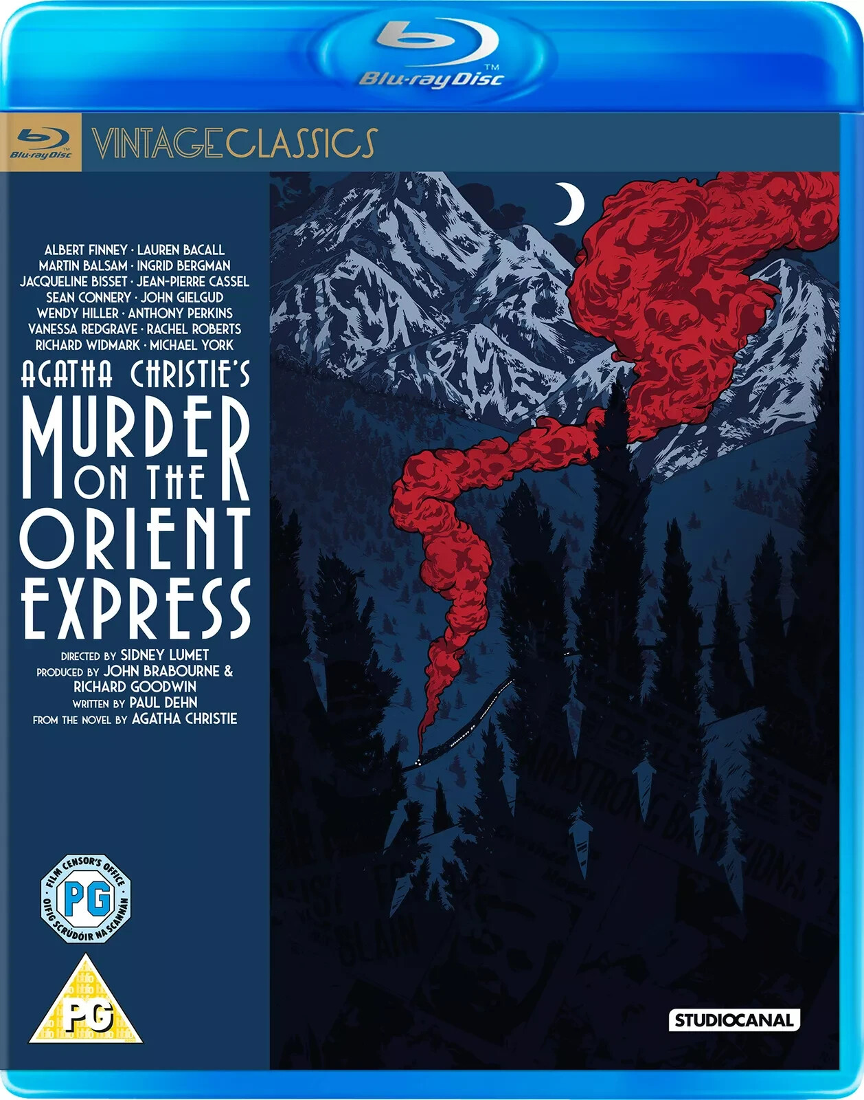 Murder On The Orient Express (1974) Blu-ray Film Movie - Albert Finney