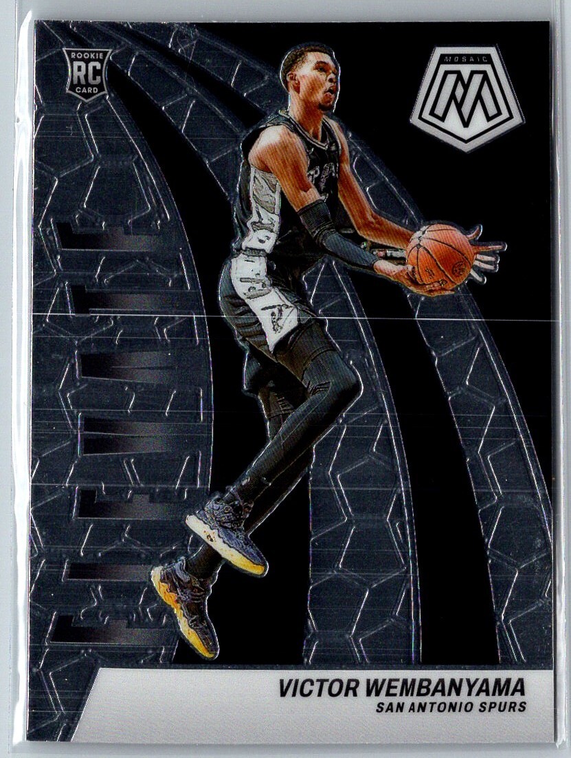 2023-24 MOSAIC BASKETBALL ELEVATE VICTOR WEMBANYAMA RC SAN ANTONIO SPURS #18