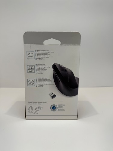 Kensington Pro Fit Ergo Wireless Mouse Black K75404WW - 第 2/4 張圖片