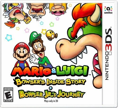 Mario & Luigi: Bowser's Inside Story + Bowser Jr.'s Journey 3DS Nintendo 3DS for sale online | eBay