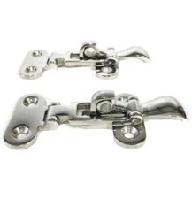 Lot of 2  Stainless Steel Marine Boat / RV Door Locker Hatch Latch Fastener
