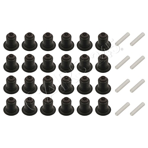 Valve Stem Seal Set Brown FEBI For BMW Z4 E60 E61 E63 E64 E65 E66