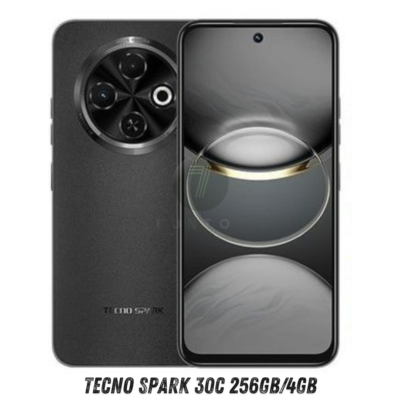 (未開封CD) baker&kisk/mobile techno Tecno Spark 30C, 256GB/4GB, GSM Factory Unlocked, Orbit Black